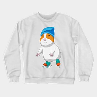 Hamster Ice skating Ice skates Crewneck Sweatshirt